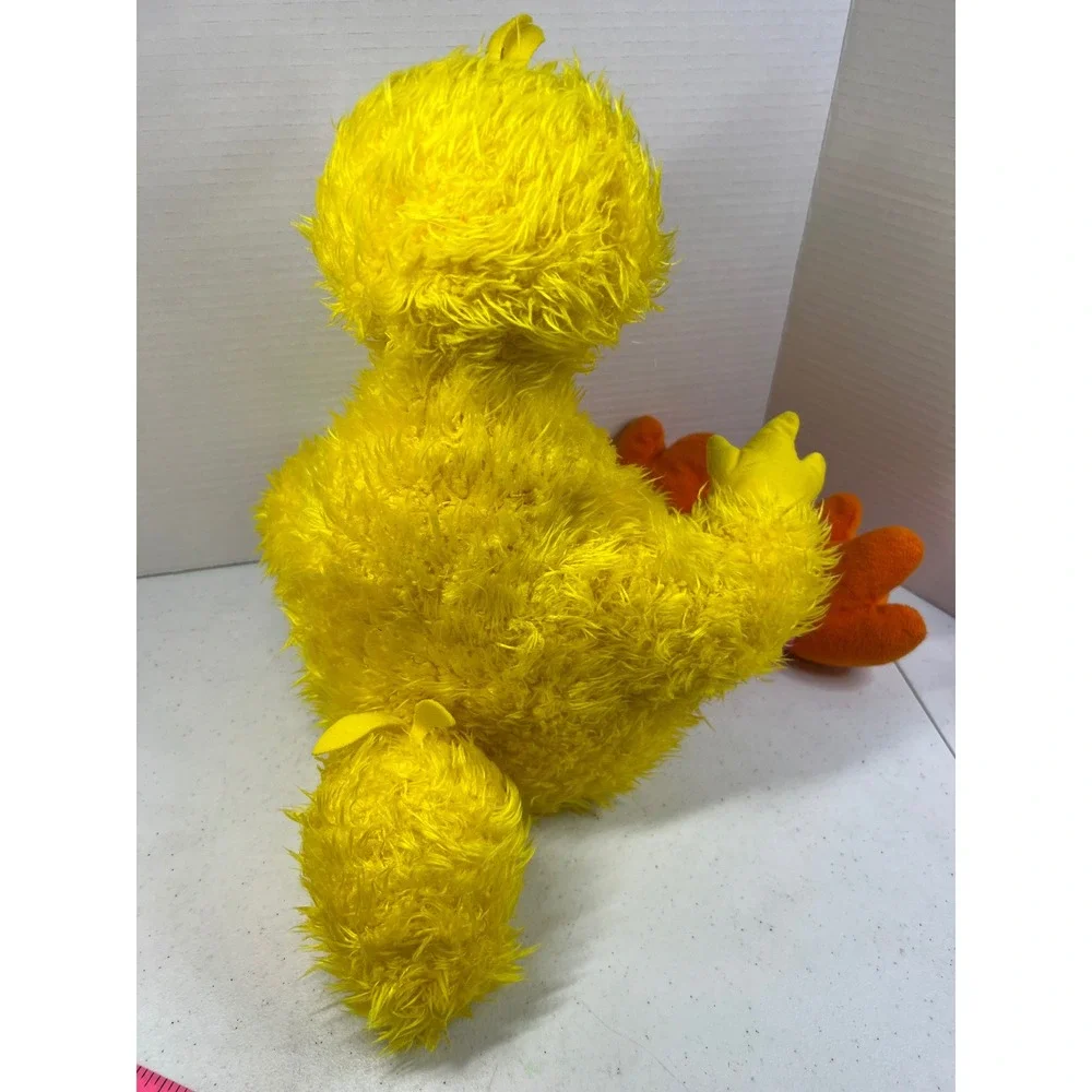 Sesame Street Big Bird Plush Stuffed Animal Yellow Shaggy 21